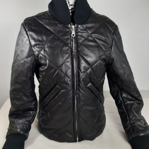 Women's kenzo leather jacket - Picture 3 of 12